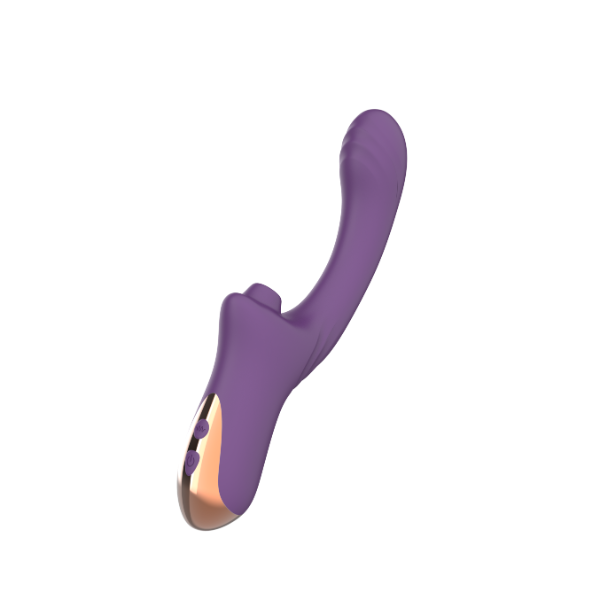 Producto - Amatista Real - 2 en 1 Succión y estimulación