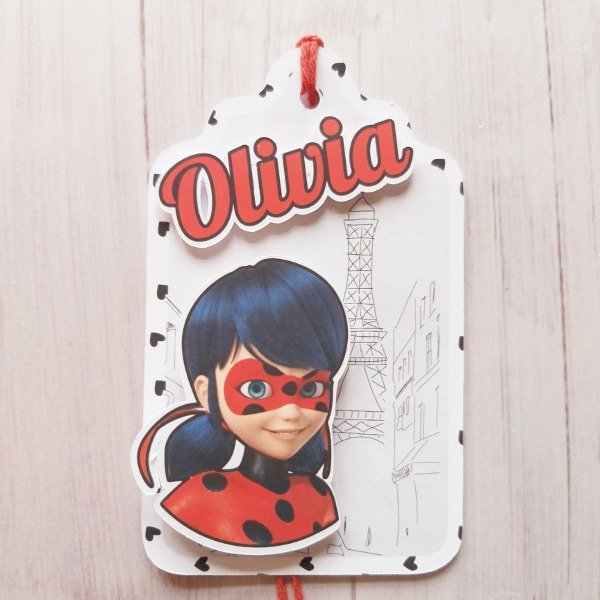 Producto - Tag 3D LADYBUG x 10 unid. - 1