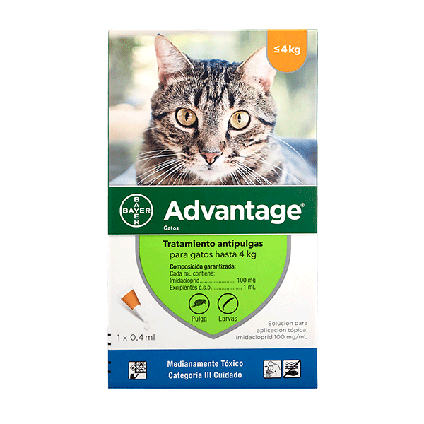 Producto - Pipeta Advantage gatos hasta 4kg