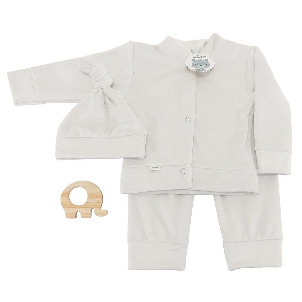 Producto - Conjunto Plush Bebé 3 P / Tiza