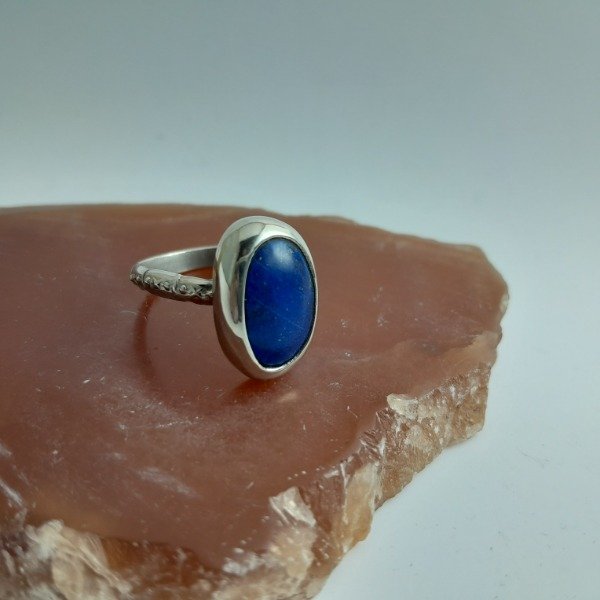 Producto - Anillo de plata 925 con Lapislázuli - 1