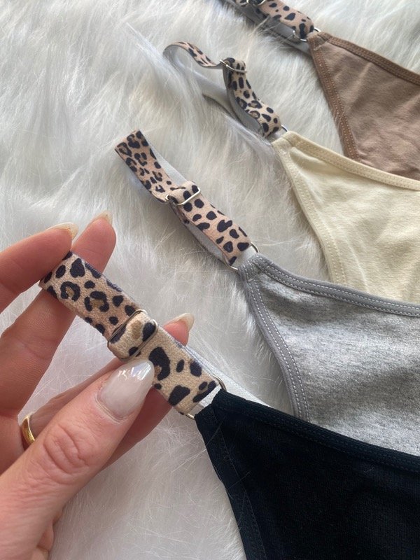 Producto - Less Regulables tira ancha de algodón con lycra (Pack por 12)