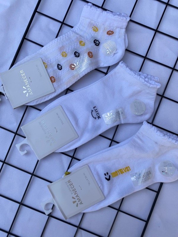 Producto - Soquetes amanecer blancos