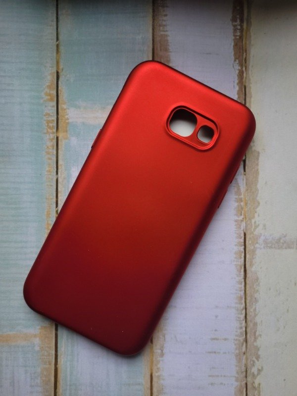 Producto - Funda rigida 360 Samsung A5 2017 roja