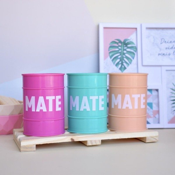 Producto - Barril yerbera/Azucarera MATE