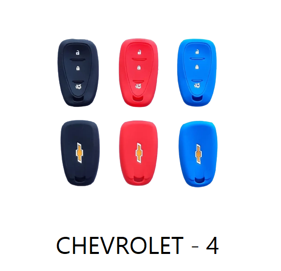 Producto - FUNDA DE SILICONA CUBRE LLAVE CHEVROLET 4