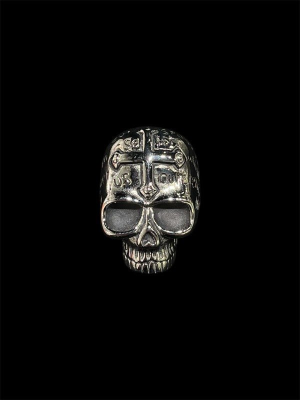 Producto - Anillo Calabera con cruz