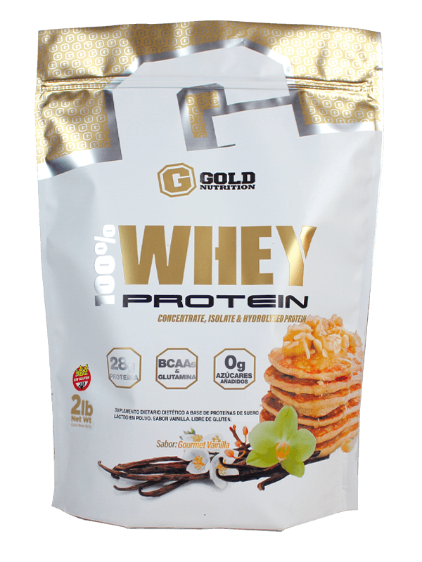 Producto - Whey Protein Doypack 2 Lb - Gold Nutrition