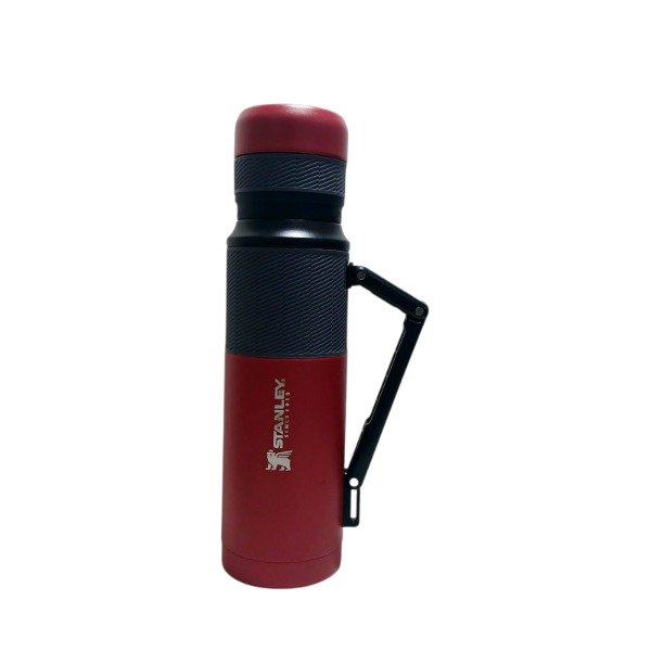 Producto - Termo stanley 1.2L rojo con gris