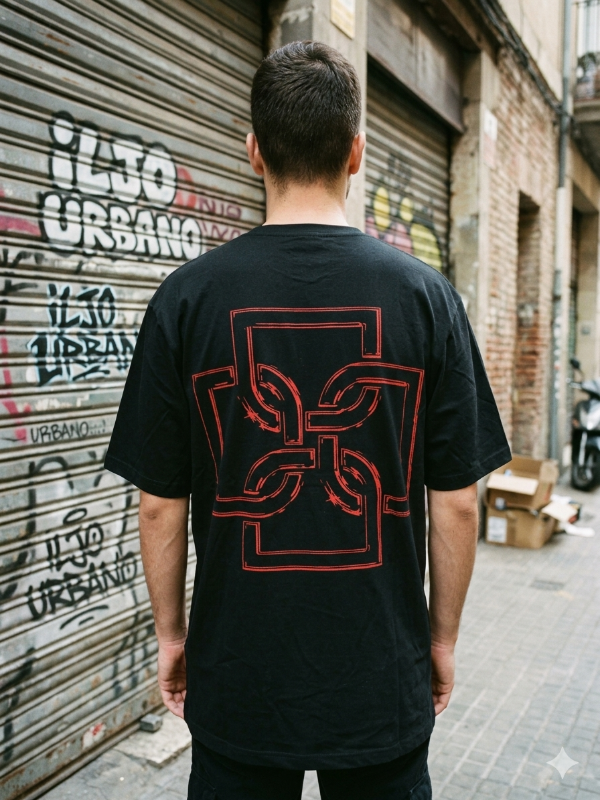 Producto - REMERA OVERSIZE CHOPP NEGRA - 0