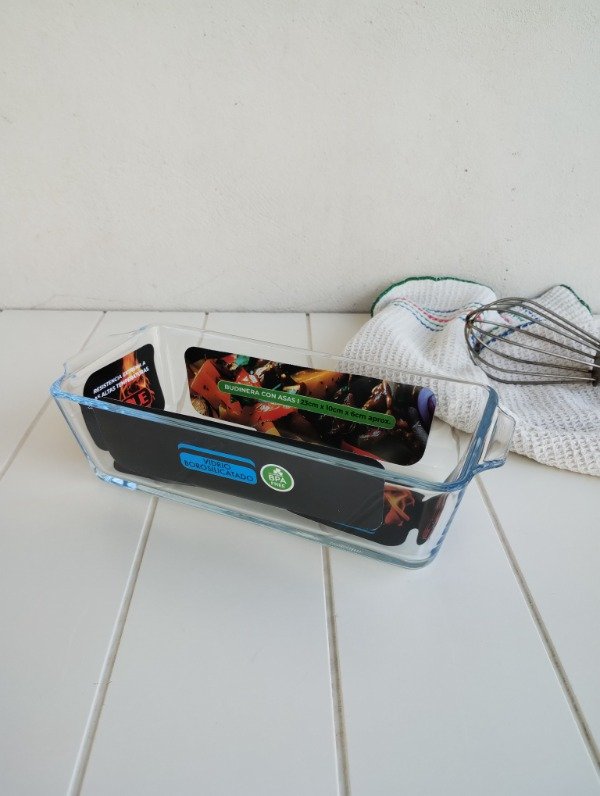 Producto - Budinera de vidrio