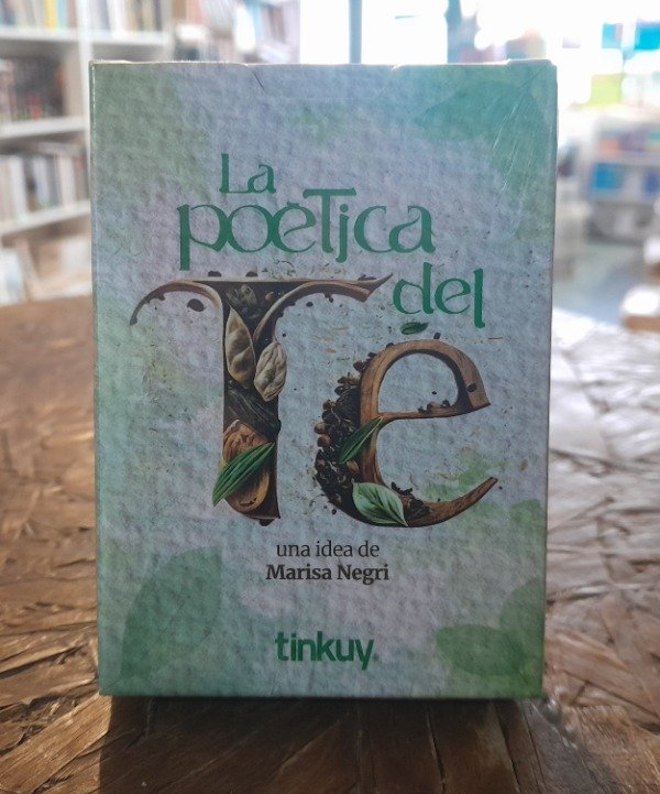 Producto - Cartas Tinkuy. La poética del té.