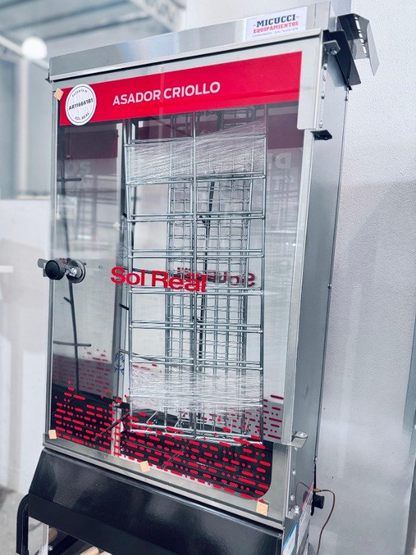 Producto - Asador Criollo chico - 6 Pollos Sol Real - 2