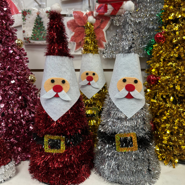 Producto - CONO MESA NOEL TINSEL - 14x38 cm