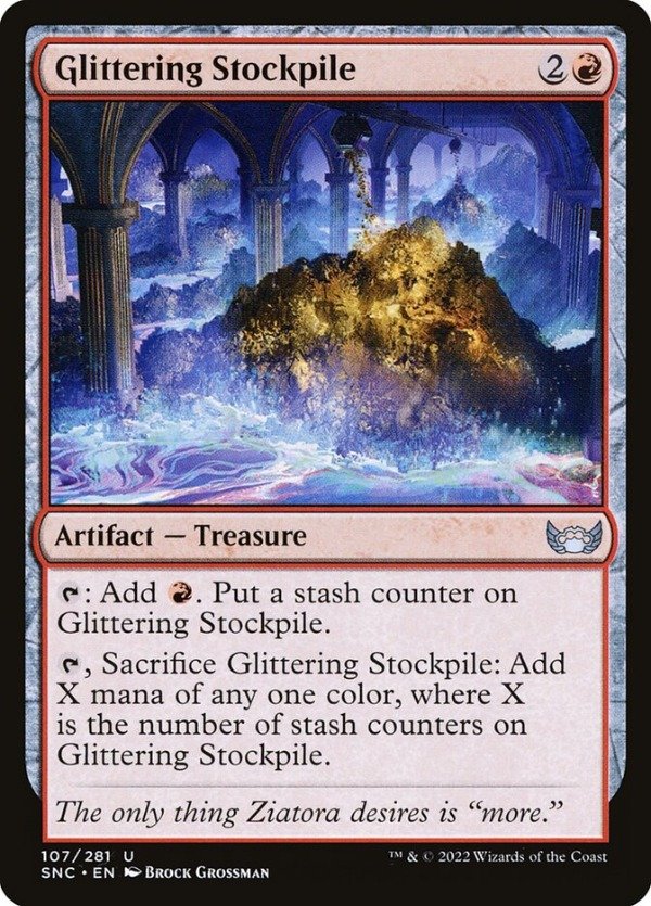 Producto - Glittering Stockpile  Streets of New Capenna