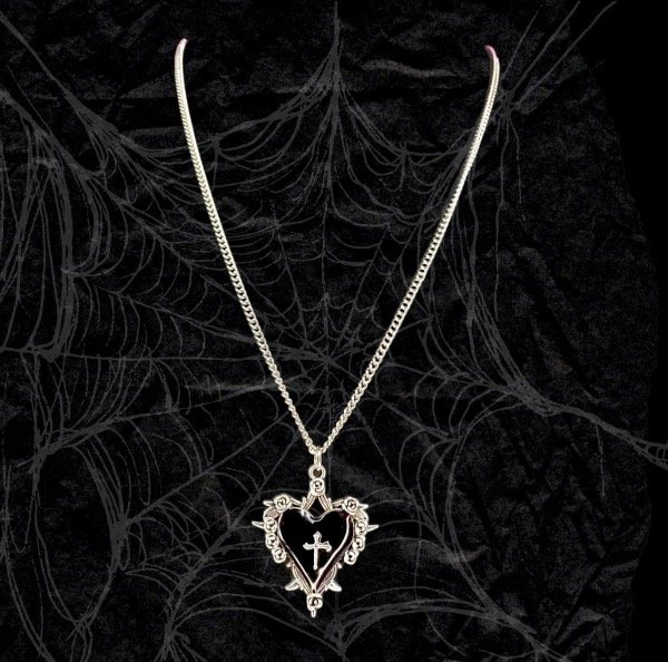 Producto - Corazón cruz negro