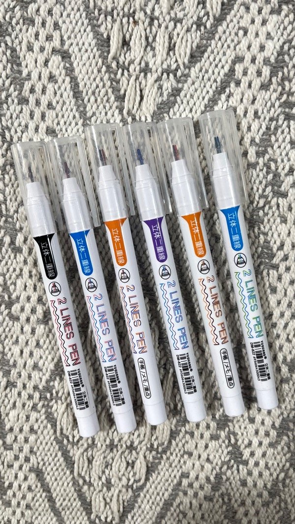 Producto - Lapicera 2 línea x6