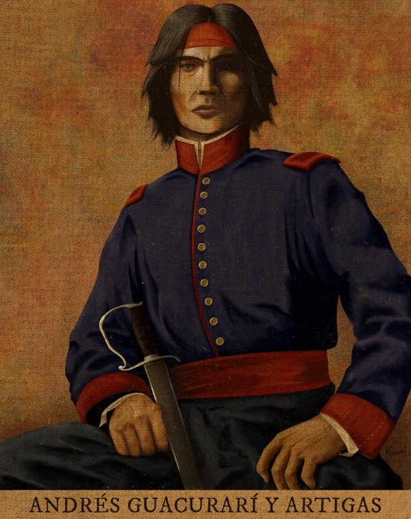 Producto - Andrés Guacurarí y Artigas (Primer retrato)