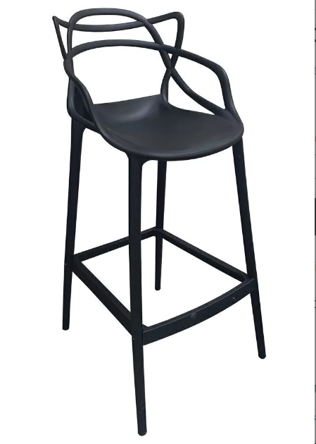 Producto - Taburete MASTER de Polipropileno (PPP) Color Negro!!