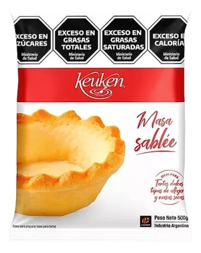 Producto - PREMEZCLA MIX SABLE KEUKEN  EL PAQ  X 500G
