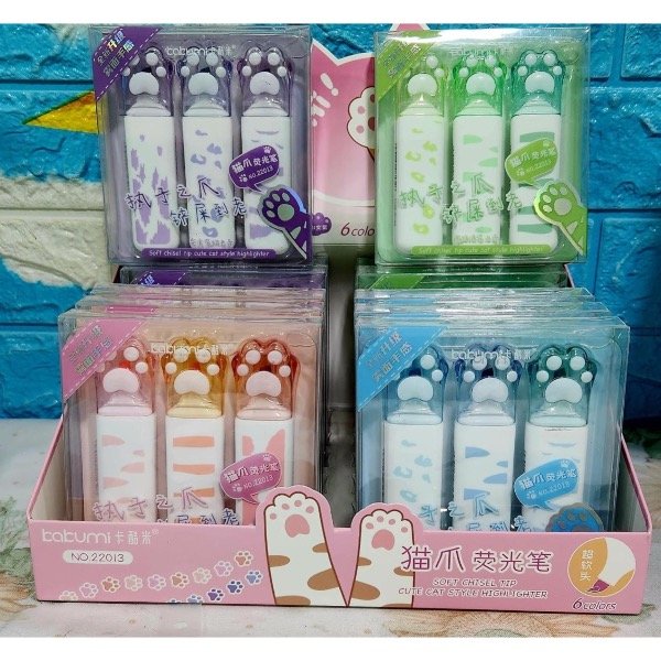 Producto - Set resaltador huellas por 3