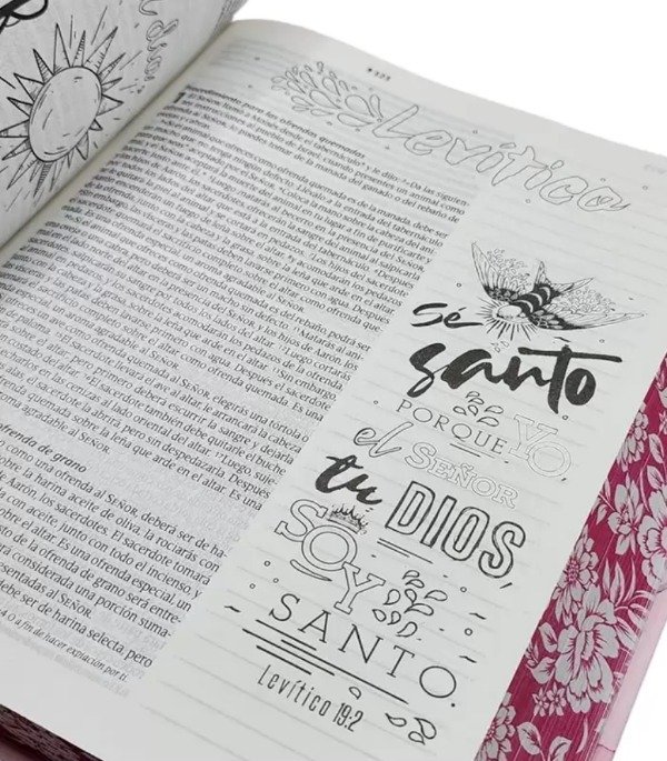 Producto - BIBLIA NTV INSPIRA LETRA GRANDE - Imitación Piel Primavera - 2