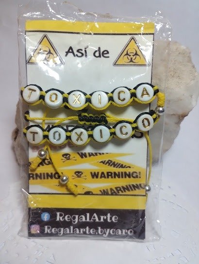 Producto - Dúo de Pulseras Tóxicos