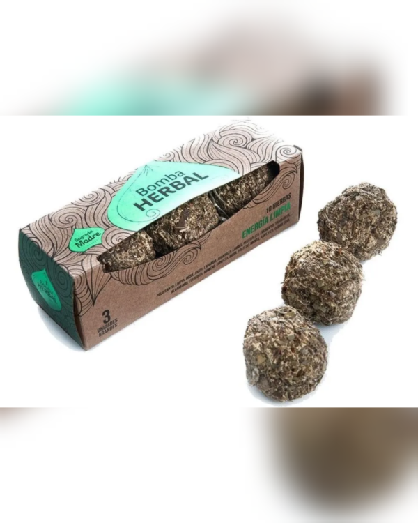 Producto - Sagrada Madre. Bomba Herbal. Varios Aromas. Caja x 3 unidades
