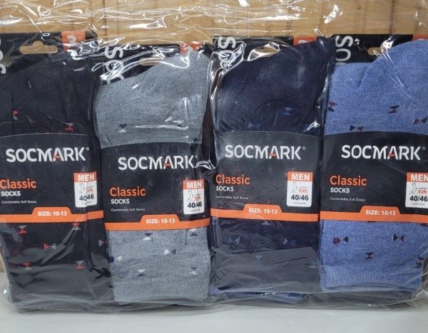 Producto - Medias sockmar largas de hombre x 12 pares