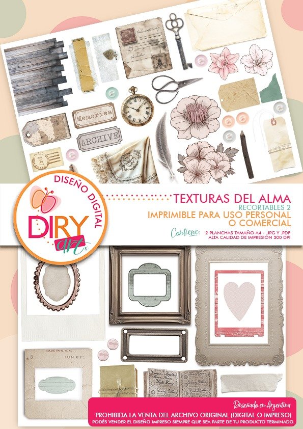 Producto - Texturas del alma - Recortables 2