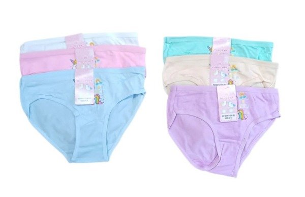 Producto - 18 - Bombacha de Nena Estampadas x3/Docena - 2