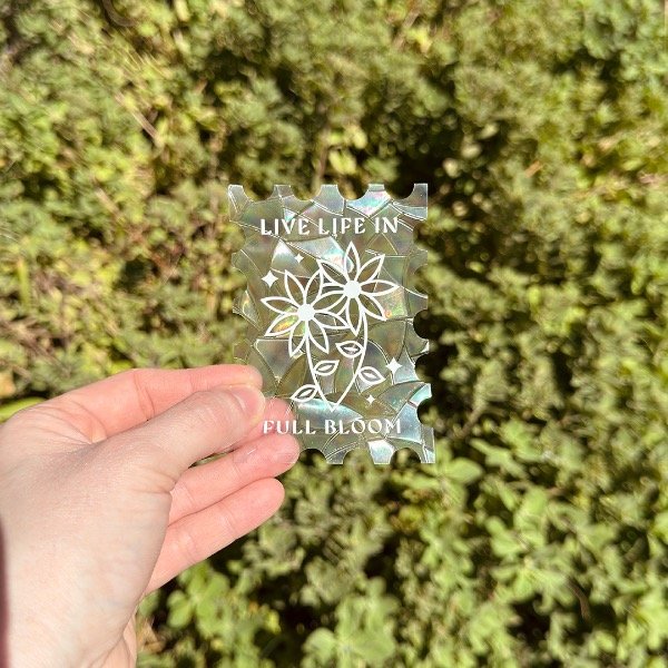 Producto - Live Life in Full Bloom Suncatcher