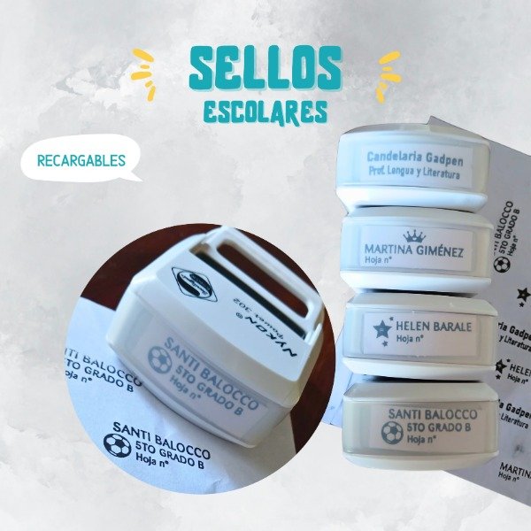 Producto - SELLOS ESCOLARES AUTOMATICOS