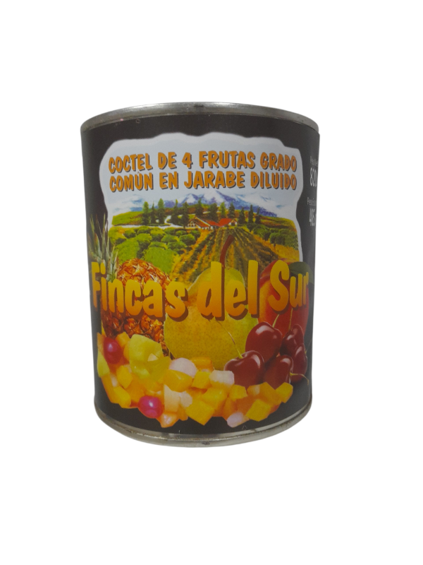 Producto - Coctel de frutas Finca del Sur 820g