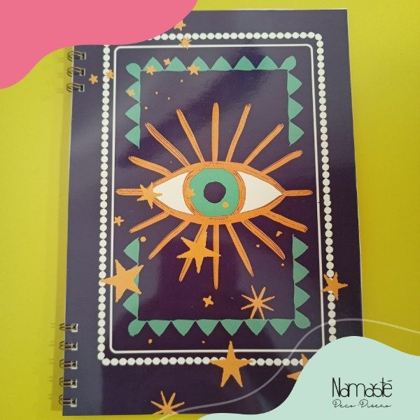 Producto - Cuaderno a4 Ojo violeta