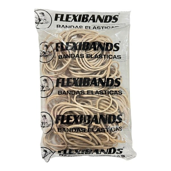 Producto - BANDA ELASTICA FLEXIBAND EN BOLSA N40 2MM X100GR C/U