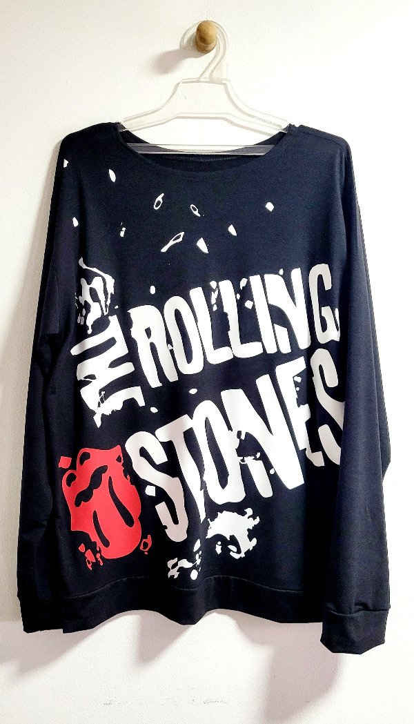 Producto - PROXIMAMENTE MANGA LARGA modal UNISEX The rolling stones
