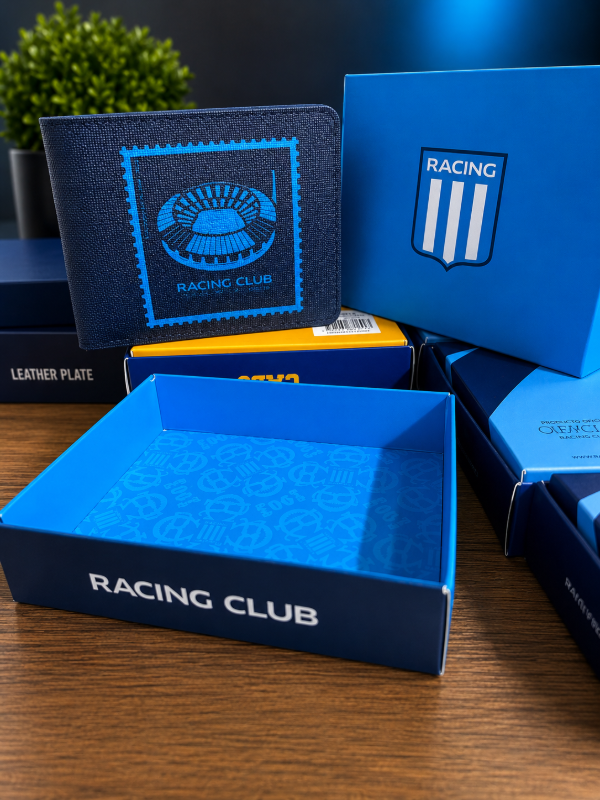 Producto - BL1236 BILLETERA EN CAJA DE RACING CLUB