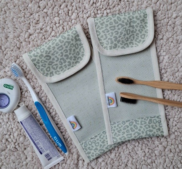 Producto - Estuche higiene Print Lunares Naturales.