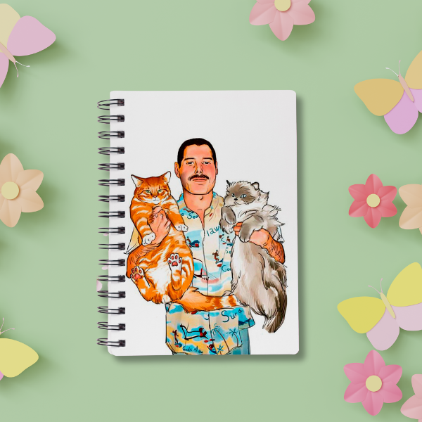 Producto - Cuaderno Freddie Mercury