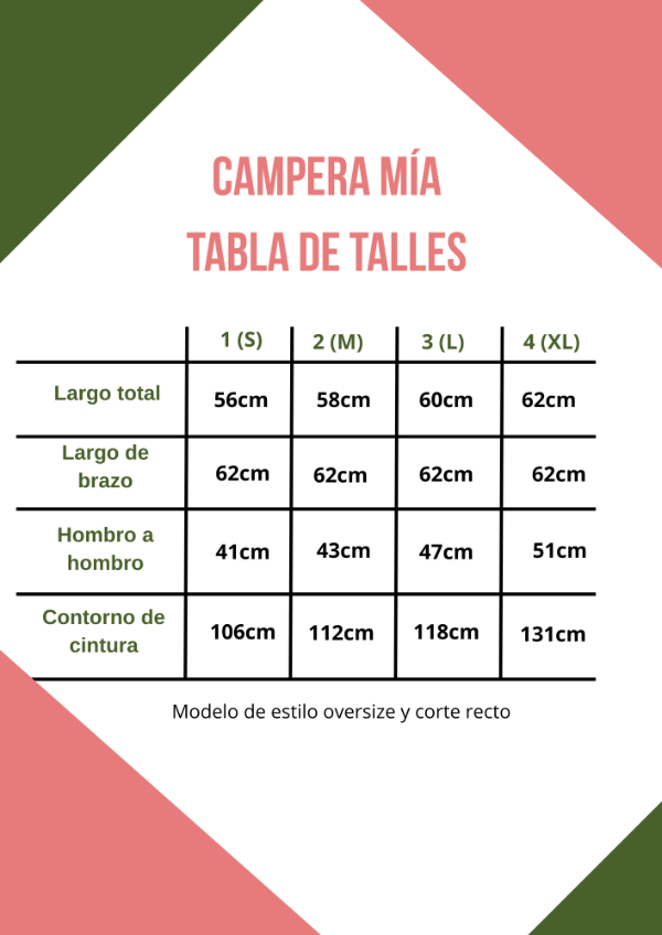 Producto - Campera Mia verde - 12