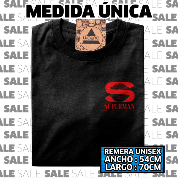Producto - Remera sale Superman logo bolsillo