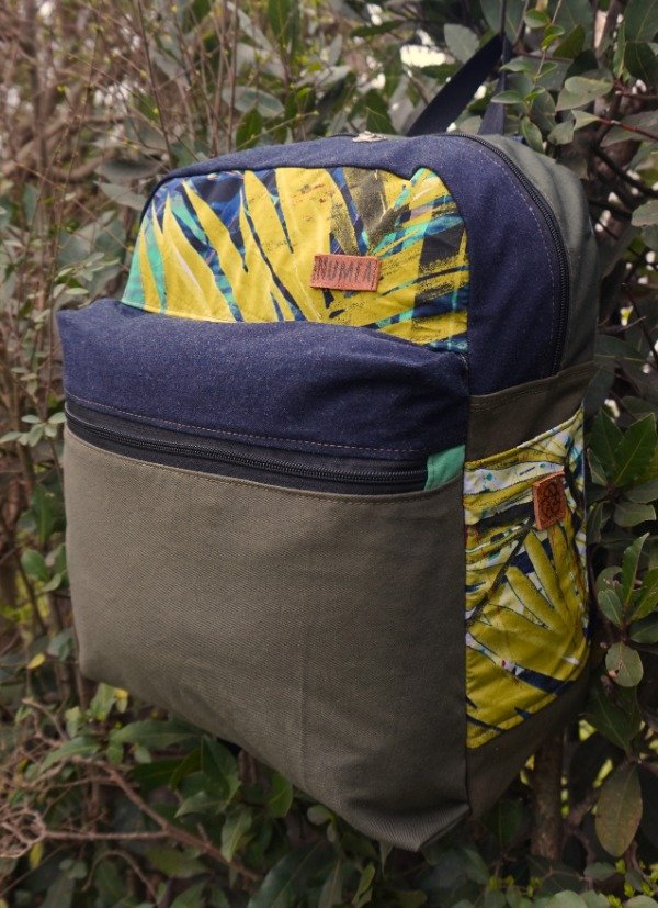 Producto - Mochila XL Upcycling Selva