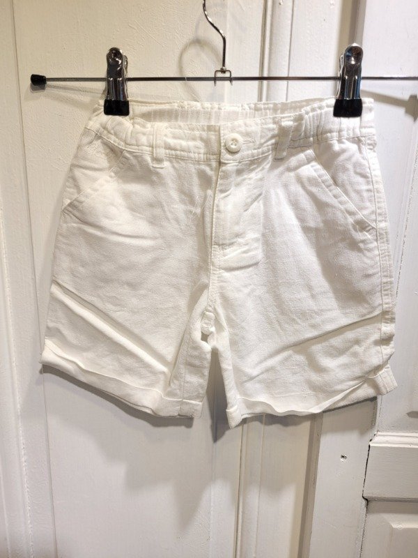 Producto - Short CHEEKY blanco de lino Talle 8 meses - PRECIO: 10X