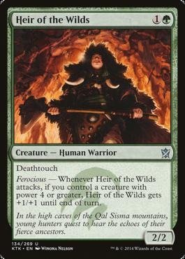 Producto - Heir of the Wilds  Khans of Tarkir