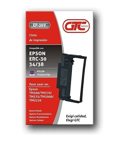 Producto - Cinta GTC Epson ERC-30/34/38 - 0