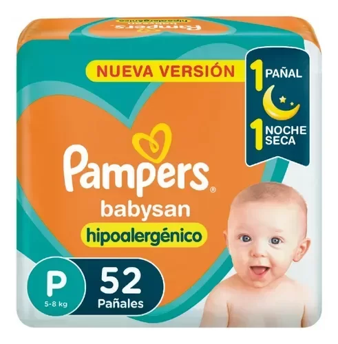 Producto - Pampers Babysan P 52