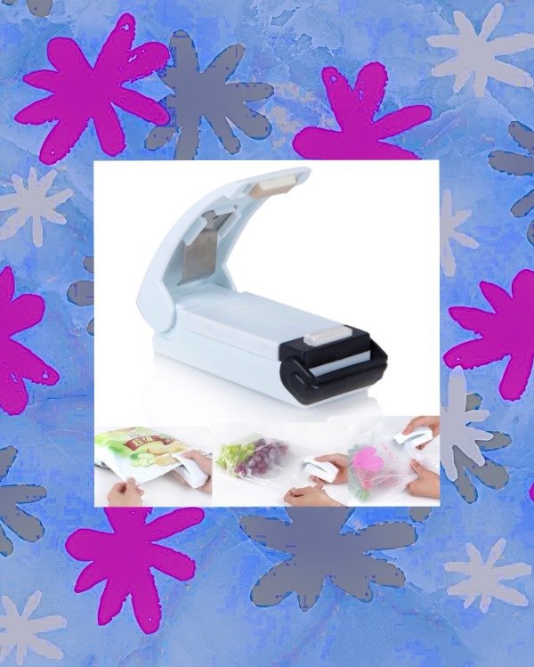 Producto - Sellador de bolsas plástico a pilas Blanco