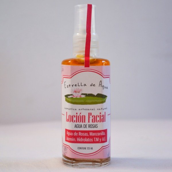 Producto - Loción Facial y Corporal de Agua de Rosas