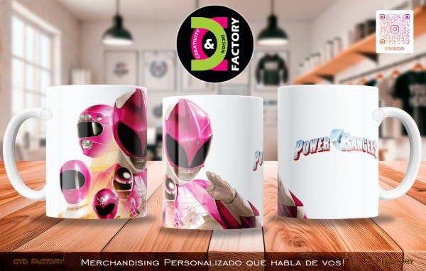Producto - Taza Power Rangers - TZ-RT-BL-11OZ-160-TVS-PR